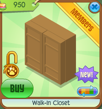 Walk In Closet Animal Jam Collector S Item Worth Wiki Fandom