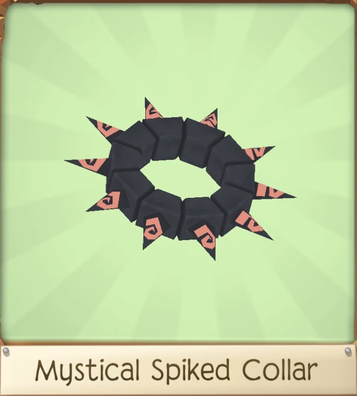 Mystical Spiked Collar Animal Jam Play Wild Sapphire Worth Wiki Fandom