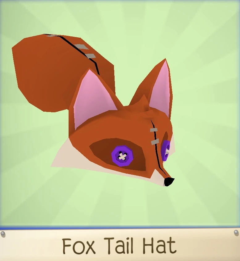 Fox Tail Hat Animal Jam Play Wild Sapphire Worth Wiki Fandom