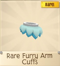 Rare Furry Arm Cuffs