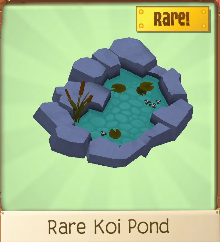 Rare Koi Pond Animal Jam Play Wild Sapphire Worth Wiki Fandom