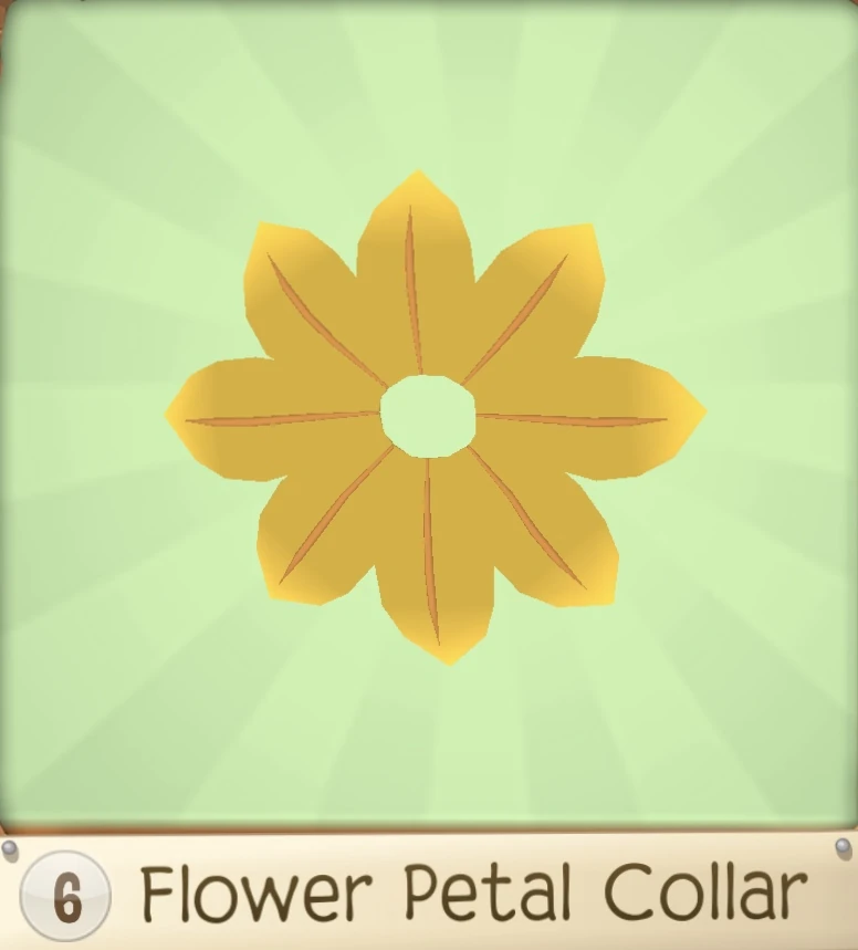 Flower Petal Collar Animal Jam Play Wild Sapphire Worth Wiki Fandom