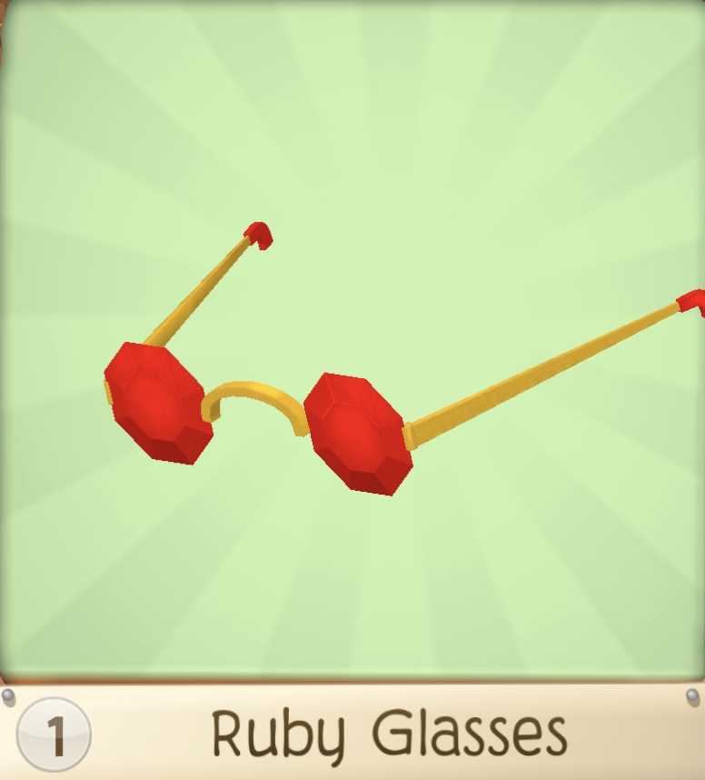 Ruby Glasses Animal Jam Play Wild Sapphire Worth Wiki Fandom