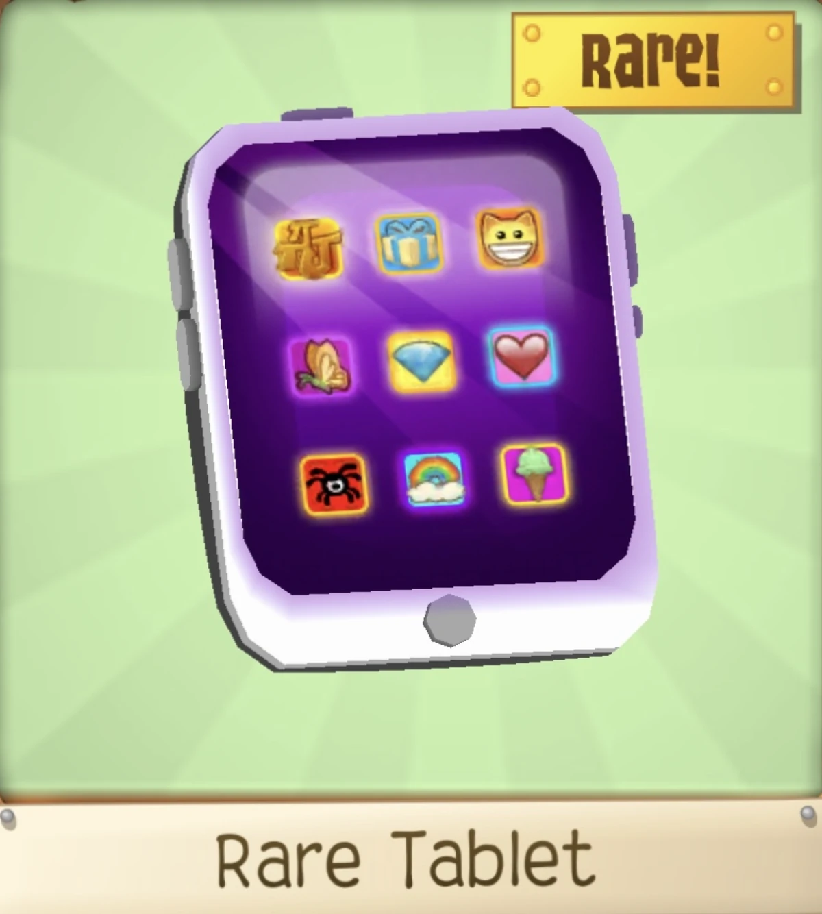 Rare Tablet | Animal Jam Play Wild Sapphire Worth Wiki | Fandom