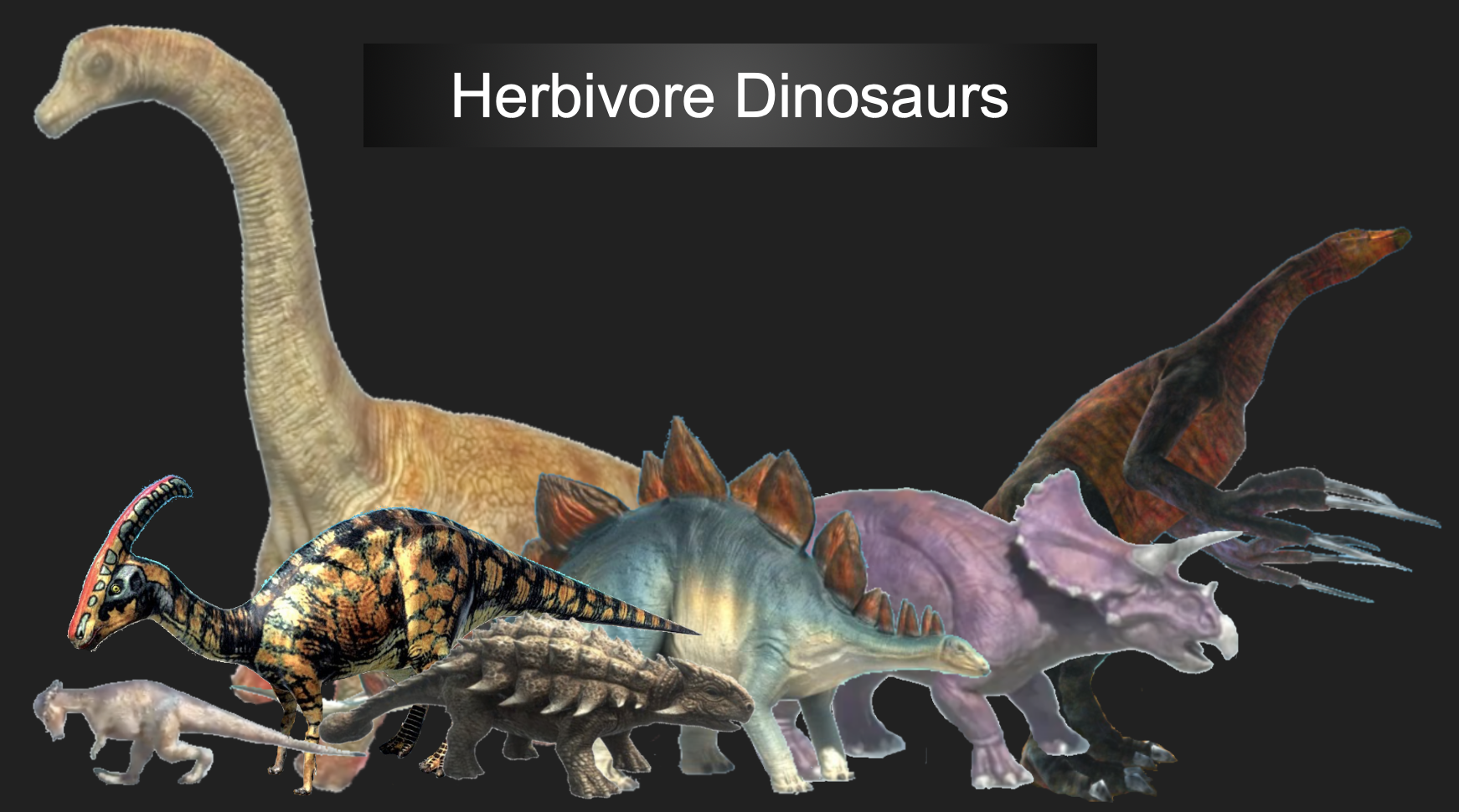 Herbivore Dinosaurs Faction | Animal Revolt Battle Simulator Wiki | Fandom