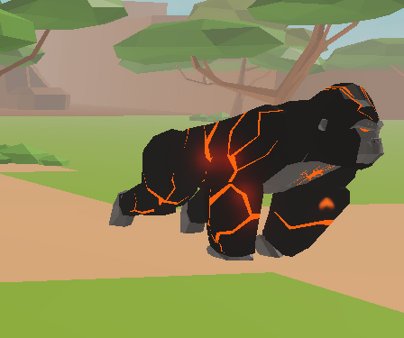 Lava Gorilla boss | Animal Simulator Roblox Wiki | Fandom
