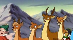 Arrow after Rudolph saves Christmas