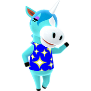 , a unicorn classified as a horse.