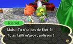 Djarod remarquant que le joueur n'avait pas de filet