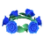 NH-Hat-Rose crown blue