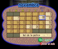 La date du bal de la police indiquée dans l'