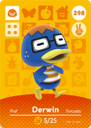 Derwin's amiibo card