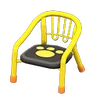 NH-Furniture-Baby chair (yellow) (paw print)