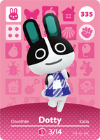 Dotty's amiibo card