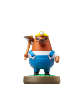 Amiibo de Resetti compatible avec le jeu Animal Crossing: amiibo Festival