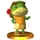 Le trophée de Liliane dans Super Smash Bros. 3DS