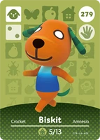 Biskit's amiibo card