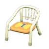 NH-Furniture-Baby chair (white) (butterfly)
