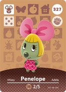 Penelope's amiibo card