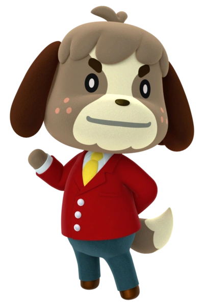 animal crossing digby plush