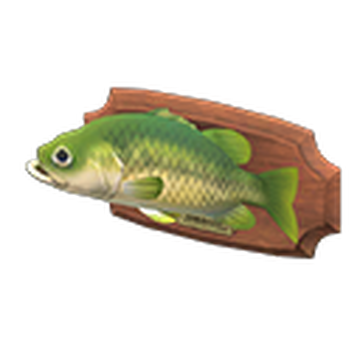 Black bass sales animal crossing