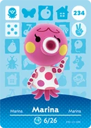 Marina's amiibo card