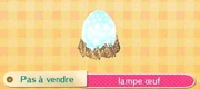 Lampe oeuf