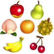 Various fruit in New Leaf.