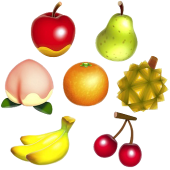 animal crossing fruit sell prices