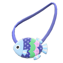 Fish pochette (New Horizons) - Animal Crossing Wiki - Nookipedia