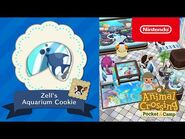 Animal Crossing- Pocket Camp - Zell's Aquarium Cookie