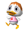 Pompon dans Animal Crossing