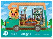 La carte Amiibo de Marjorie