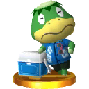 Le trophée d'Amiral dans Super Smash Bros. 3DS