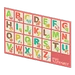 Meuble-Poster d'études-Alphabet
