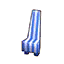 Stripe chair icon