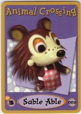 Sable | Animal Crossing Wiki | Fandom Sable | Animal Crossing Wiki | Fandom