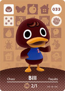 La carte amiibo de Choco