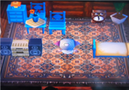 La maison de Beubeu dans Animal Crossing