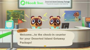 Nook Inc Check-In dialogue