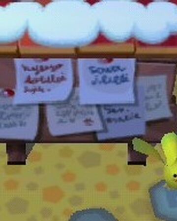 animal crossing yellow bird villager