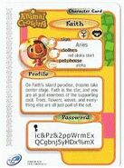 Le dos de la carte e-reader de Kolette