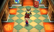 L'intérieur du musée dans New Leaf