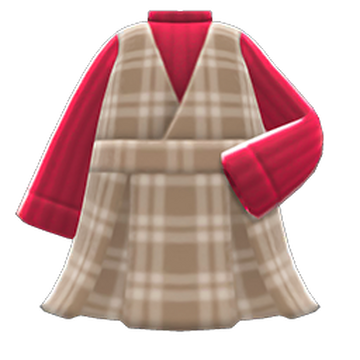 Checkered jumper dress cheap
