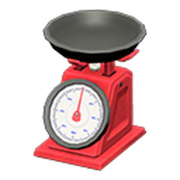 Analog store kitchen scale