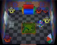 La maison de Gambette dans Animal Crossing