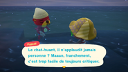 Pascal qui raconte une phrase philosophique dans New Horizons