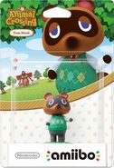 Amiibo de Tom Nook dans son emballage