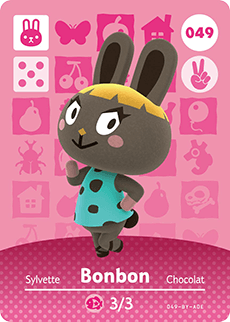 Bonbon Pez Animal Crossing