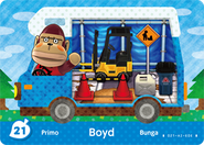 Tarjeta amiibo de Bunga